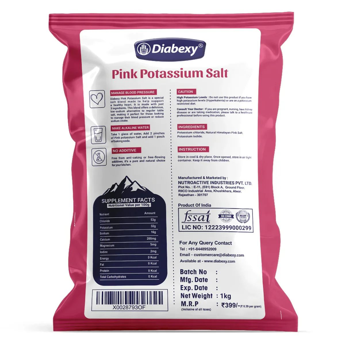 Diabexy Pink Potassium Salt - Image 2